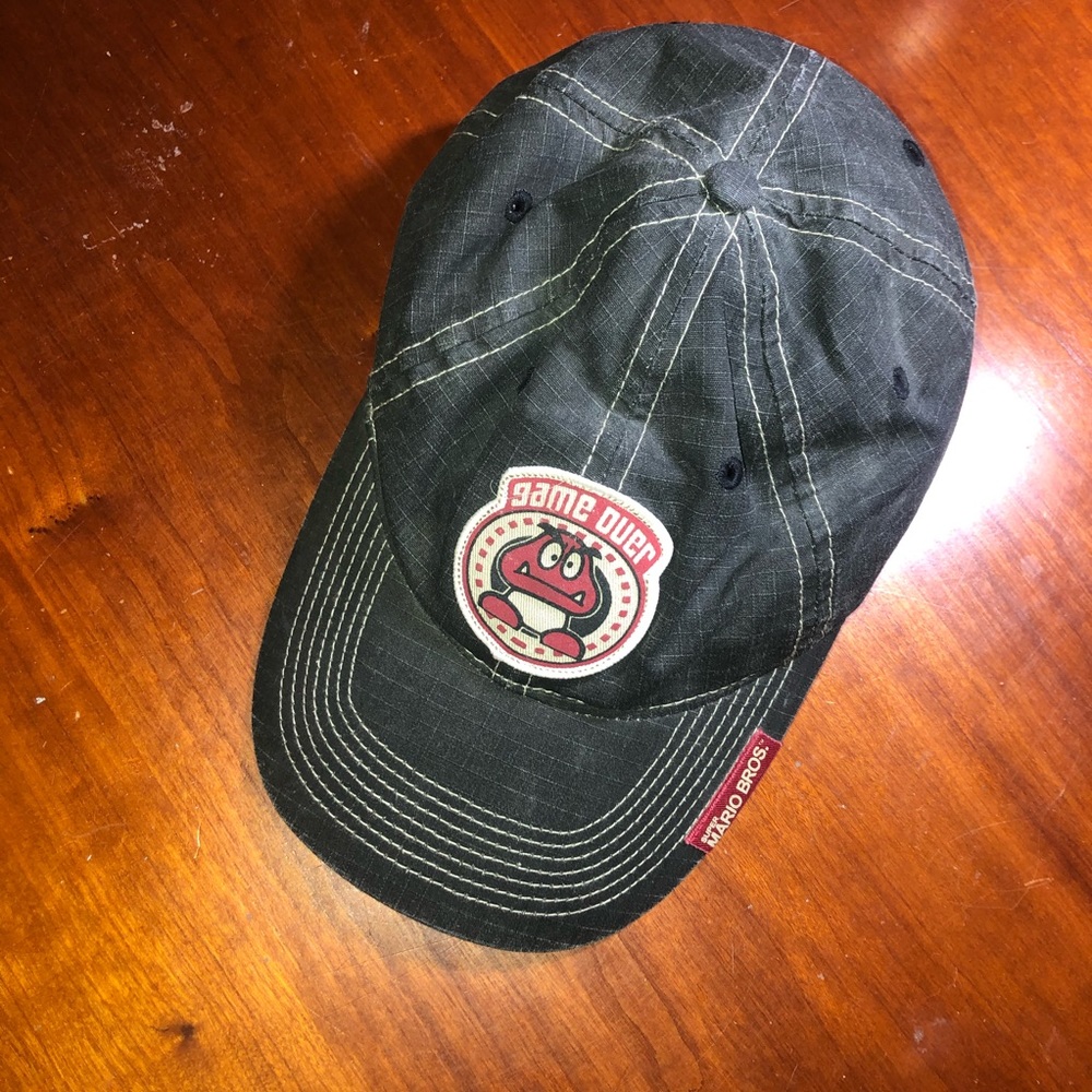 vintage super mario bros hat